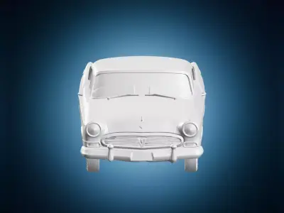 1955 Plymouth Belvedere Car Model 3D print model