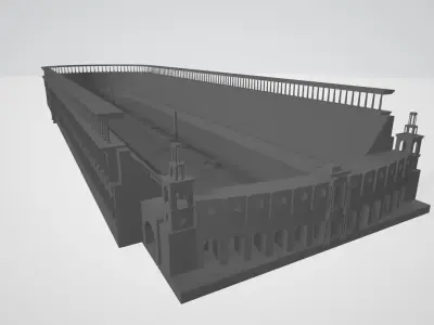 Hippodrome Of Constantinople  3D model