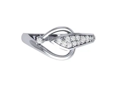 Wedding Ring 3D print model 82