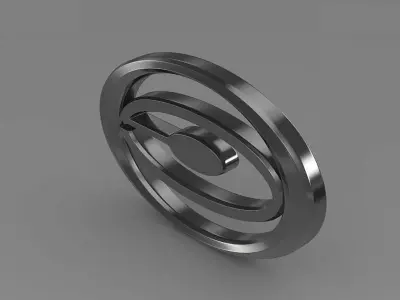 Gonow Logo 3D model