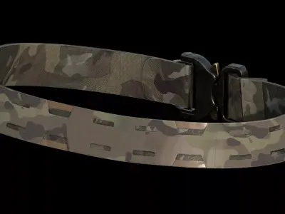 C2R Fast Shooter Belt Low-poly 3D model Low-poly 3D model