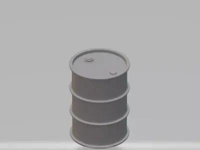 Barrel 2 oil Free 3D print model