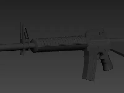 M16 Gun 3D model