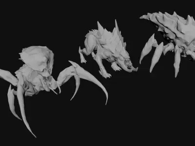 Creature Monster 3D model purchase