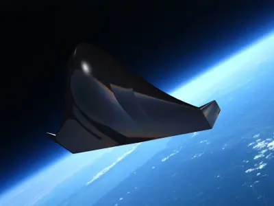 blended wing body2 Free 3D model
