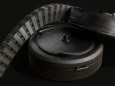 Hellriegel Low-poly 3D model