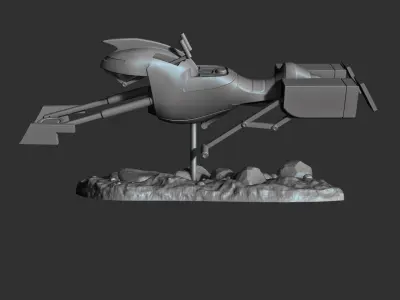 Speeder Obi Wan Kenobi 3D print model