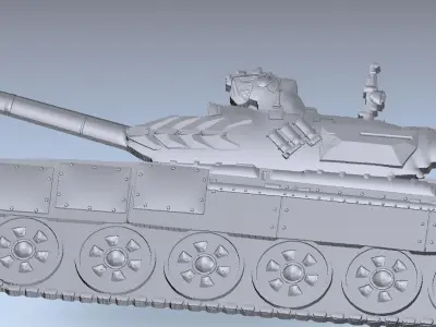 3D Design of Army Tank 3D print model