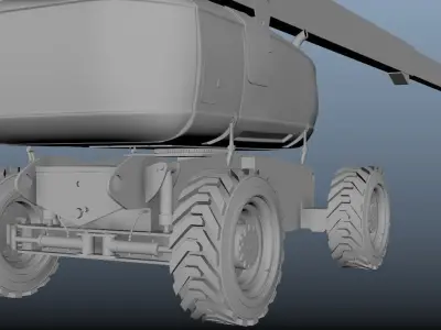 JLG 860SJ Telescopic Boom Lift 3D model