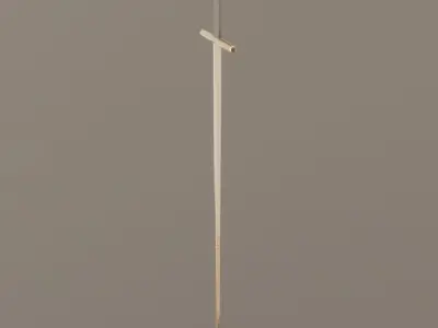 Late 13th Century Longsword Free low-poly 3D model