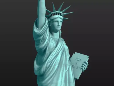 Statue of Liberty 3D model from CGTrader