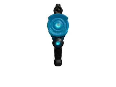 Futuristic Plasma Rifle 3D Model 3D model