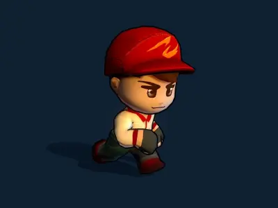 VIASS Free Character Pack Free low-poly 3D model