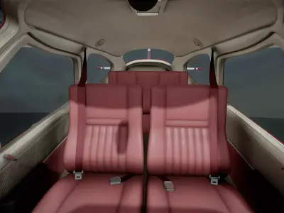 High Detail Cessna 177 Cardinal  3D model