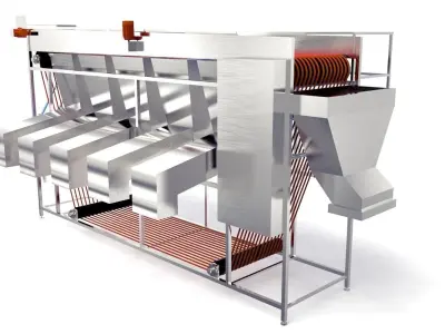 Rope Size Grader Machine Low-poly 3D model