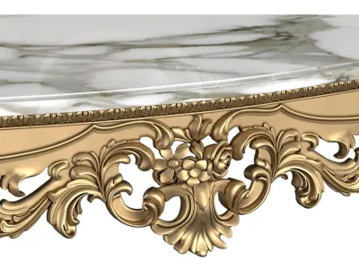 Side table console Roberto Giovannini 3D model