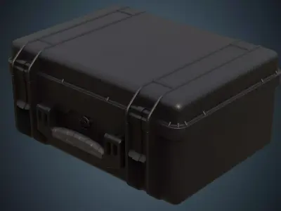 Protective Case 1A Low-poly 3D model