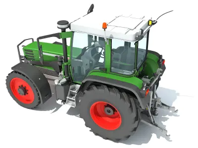 Tractor 3D model
