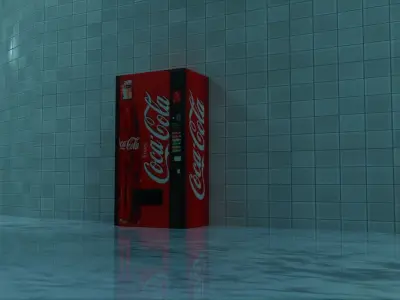 Abandoned Ghost Metro Subway Station In Horror Style 3D model purchase