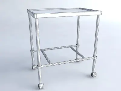 Surgical Equipment Low-poly 3D model
