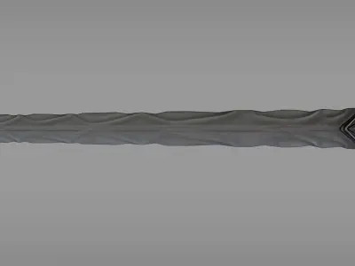 Stylized Swords Weapon PBR low-poly game ready Free low-poly 3D model
