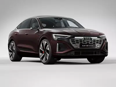 2024 Audi Q8 Sportback e-tron quattro 3D model