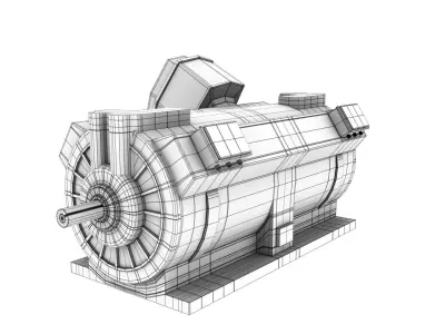 Machine Jacket cooling 3D model