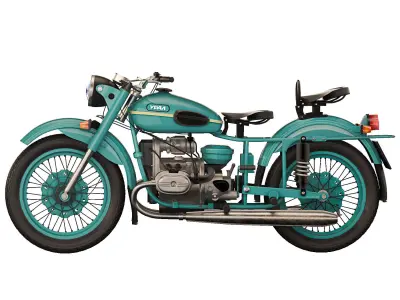 Ural M67-36 1976 3D model