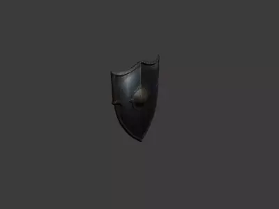 Shield 3D model 4