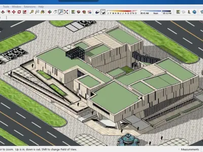 Sketchup Museum 116 3D model