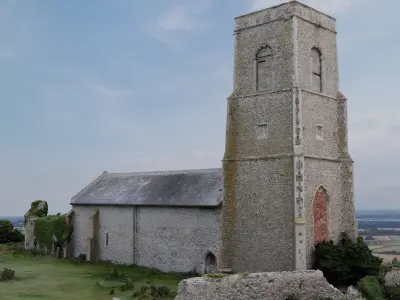Dilapidated  Church Low-poly 3D model