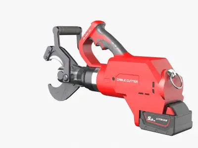 Cable Cutter Low-poly 3D model