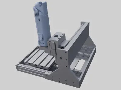 CNC3018 CNC milling machine 3D model