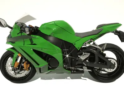 Kawasaki ninja ZX10 3D model