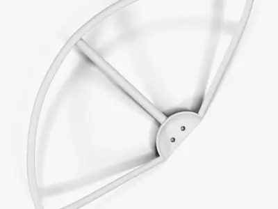 DJI Phantom Propeller Guard Low-poly 3D model