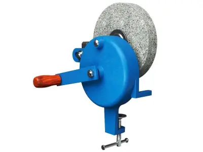 Manual Bench Grinder 3D model
