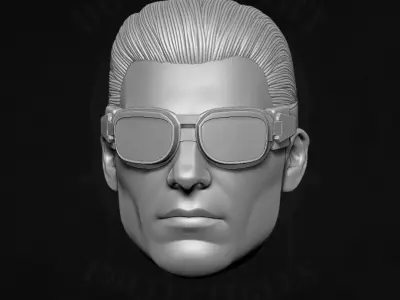 Block Out GI Joe Fan Art STL files for action figures 3D print model purchase