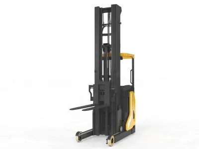 Reach Truck Stacker 3D model