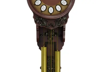 GRANDFATHER CLOCK Free 3D model