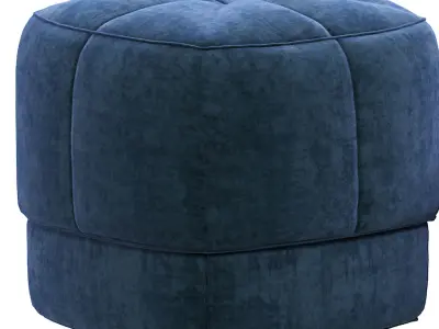 Circus Velour Pouf Normann Copenhagen 3D model