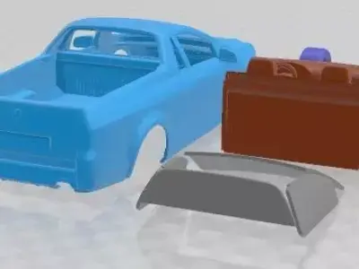 Holden VF Commodore UTE SSV 2014 Printable Car 3D print model