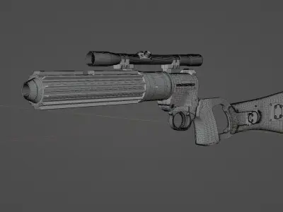 EE-3 Carbine Rifle Blaster 3D model