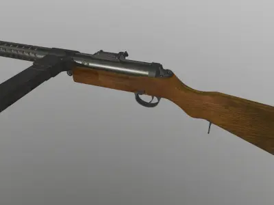 Assault rifle mp 28 3D model