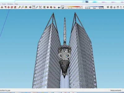 Sketchup Tower A6 Free 3D model