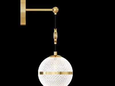 LUARA WALL I Low-poly 3D model