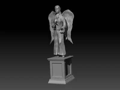 Angel Woman 3D model