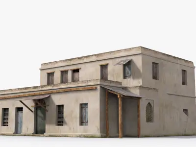 Arab xx11 Low-poly 3D model