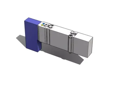 Valvula Solenoide SMC SY5400 51 Solenoid Valve 3D model