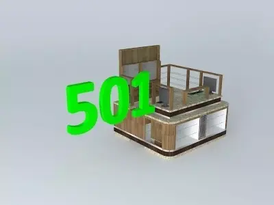 Kit501 Commercial Cash by Alex Marques Free 3D model
