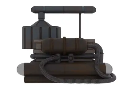 Echo Base Heating Unit 1-18 scale Hasbro Kenner 3D print model